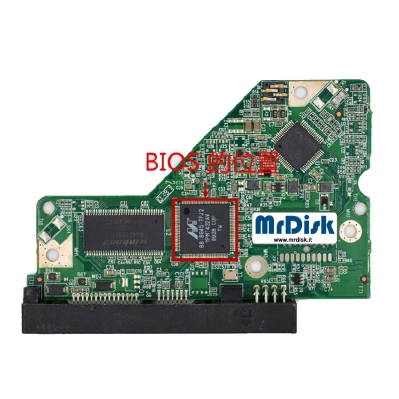 PCB 2060-701640-001 REV A WESTERN DIGITAL